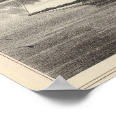 Verblijf van Joseph Francis, Toms rivier, NJ Poster (Hoek)