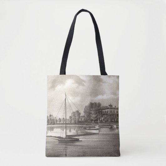 Verblijf van Joseph Francis, Toms rivier, NJ Tote Bag (Voorkant)