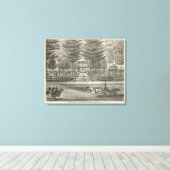Verblijf van JP Cooper, Rumson New Jersey Canvas Afdruk (Insitu (Houten vloer))