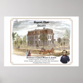 Verblijf van kolonel W.T. Nichols Poster (Voorkant)