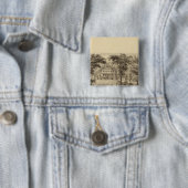 Verblijf van Marshall McDonald Vierkante Button 5,1 Cm (In situ)