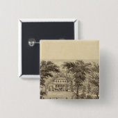 Verblijf van Marshall McDonald Vierkante Button 5,1 Cm (Voorkant /achterkant)