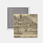 Verblijf van Taylor H Berry Magneet (Voorkant / Achterkant)