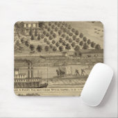 Verblijf van Taylor H Berry Muismat (Met muis)