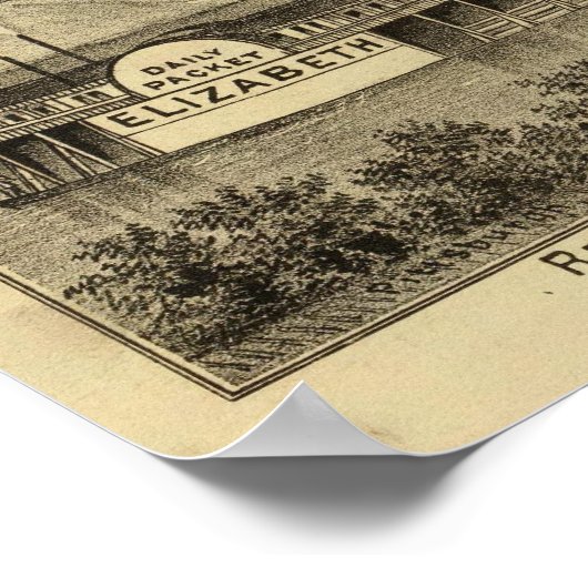 Verblijf van William Schrader Poster (Hoek)