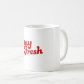 verblijf vers koffiemok (Voorkant rechts)