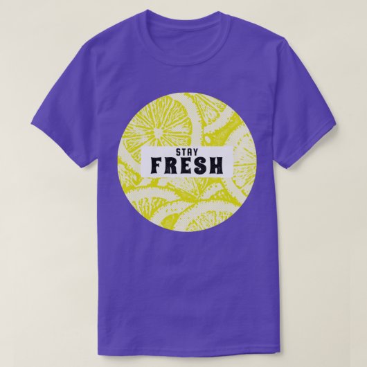 Verblijf vers t-shirt (Design voorkant)