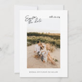 Verblijf voor de partijfoto sparen de Datum Kaart (Achterkant)