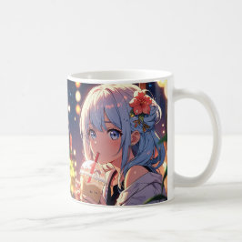 Verblijf Wild Floral Mok – Waterverf Peony & Cherr