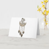 Verblijf Wild Moon Blank Kaart (Gele Bloem)