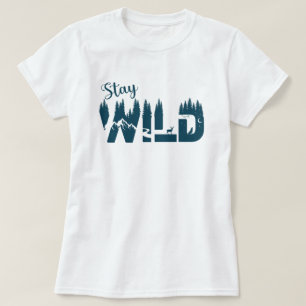 Verblijf Wilde Natuur T-Shirt