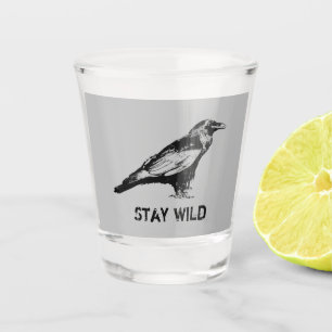 Verblijf Wilde Vooruitgang Shot Glas
