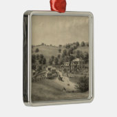 Verblijfplaats Metalen Ornament (Rechts)