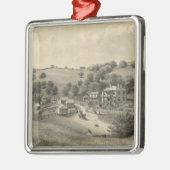 Verblijfplaats Metalen Ornament (Links)