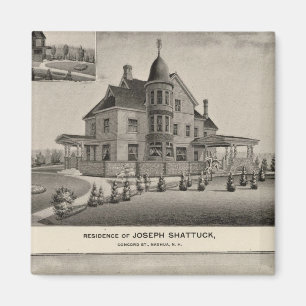 Verblijfplaats Shattuck, McLane Mills Magneet