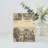 Verblijfplaats van dr. Joseph Shallcross Briefkaart (Staand voorkant)