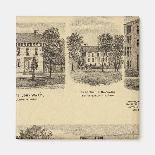 Verblijfplaats van dr. Joseph Shallcross Magneet (Voorkant)