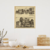 Verblijfplaats van dr. Joseph Shallcross Poster (Keuken)