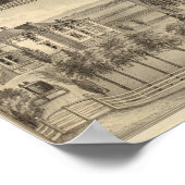 Verblijfplaats zwarte woon, boerderij poster (Hoek)