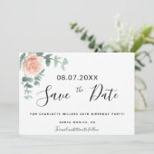 Verblijfsdag roos goudbloem sparen op datum (Staand voorkant)