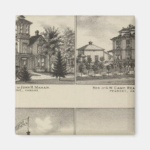 Verblijfselen, Abilene, Kansas Magneet