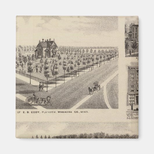 Verblijfselen, Boerderij, Minnesota Magneet (Voorkant)