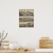 Verblijfselen, Boerderijen, Brouwerij en Stable, M Poster (Keuken)