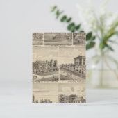 Verblijfselen, boerderijen in Polen Briefkaart (Staand voorkant)