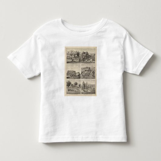 Verblijfselen, brouwerij, ranch kinder shirts (Voorkant)