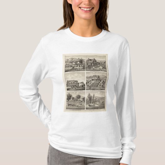 Verblijfselen, brouwerij, ranch t-shirt (Voorkant)