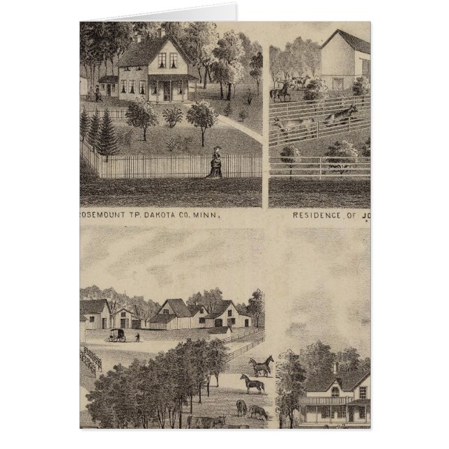 Verblijfselen en Barns, Minnesota (Voorkant)