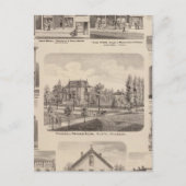 Verblijfselen en bedrijven in Austin, Minnesota Briefkaart (Voorkant)