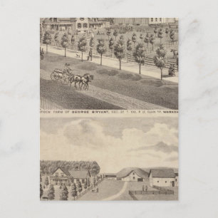 Verblijfselen en Boerderij, Minnesota Briefkaart