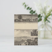 Verblijfselen en Boerderijen, Edgerton, Kansas Briefkaart (Staand voorkant)