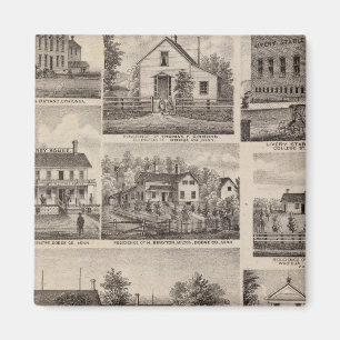 Verblijfselen en Boerderijen gebouwen, Owatonna, M Magneet