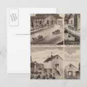 Verblijfselen en brouwerijen in Rochester, Minneso Briefkaart (Voorkant / Achterkant)