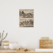 Verblijfselen en fabriek in Bennington Poster (Keuken)