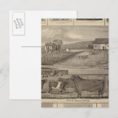 Verblijfselen, gebouwen en kerken briefkaart (Voorkant / Achterkant)