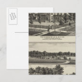 Verblijfselen, Grove, Mills, Factory, Emporia, Kan Briefkaart (Voorkant / Achterkant)