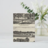 Verblijfselen, Grove, Mills, Factory, Emporia, Kan Briefkaart (Staand voorkant)