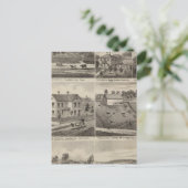 Verblijfselen in Amherst en Fillmore, Minnesota Briefkaart (Staand voorkant)