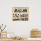 Verblijfselen in Kansas Poster (Keuken)