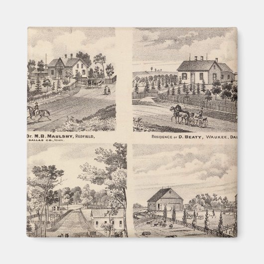 Verblijfselen in Redfield Magneet (Voorkant)