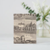 Verblijfselen in Rochester en in Dodge, Minnesota Briefkaart (Staand voorkant)