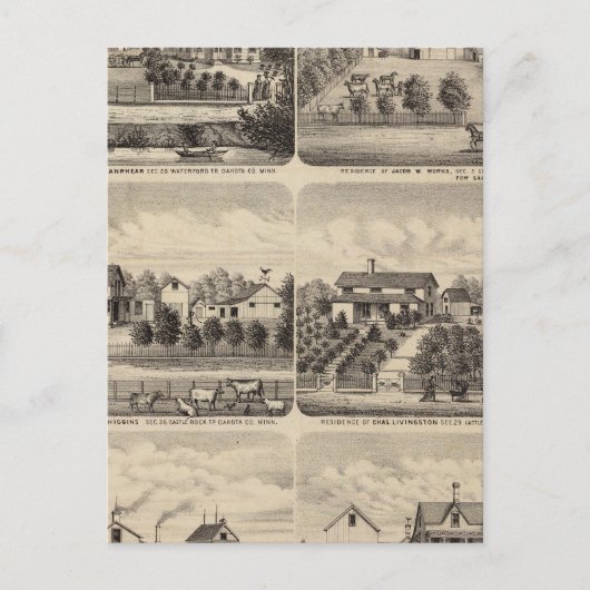 Verblijfselen, Minnesota 2 Briefkaart (Voorkant)