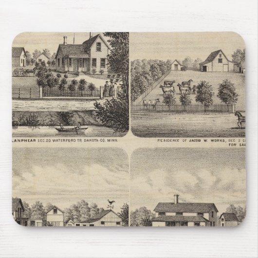 Verblijfselen, Minnesota 2 Muismat (Voorkant)