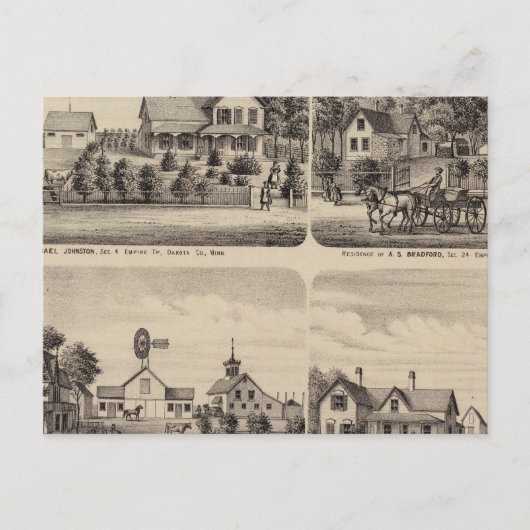 Verblijfselen, Minnesota 3 Briefkaart (Voorkant)