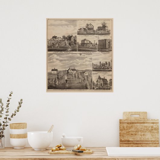 Verblijfselen, Minnesota 5 Poster (Keuken)