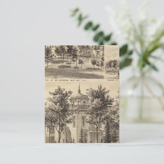 Verblijfselen, Minnesota Briefkaart (Staand voorkant)