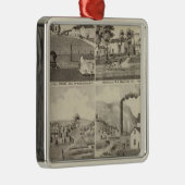Verblijfselen, Minnesota Metalen Ornament (Rechts)